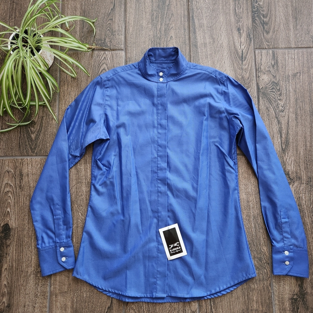 NWT Marigold Riding Apparel English Equestrian Shirt size 10